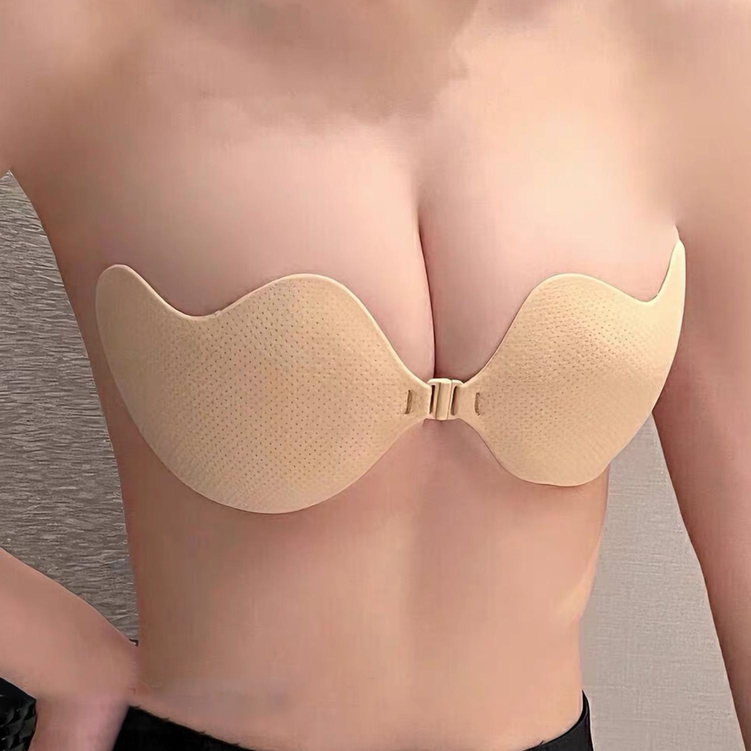 Backless Invisible Push Up Bra - Strapless Bra Adhesive recension och pris