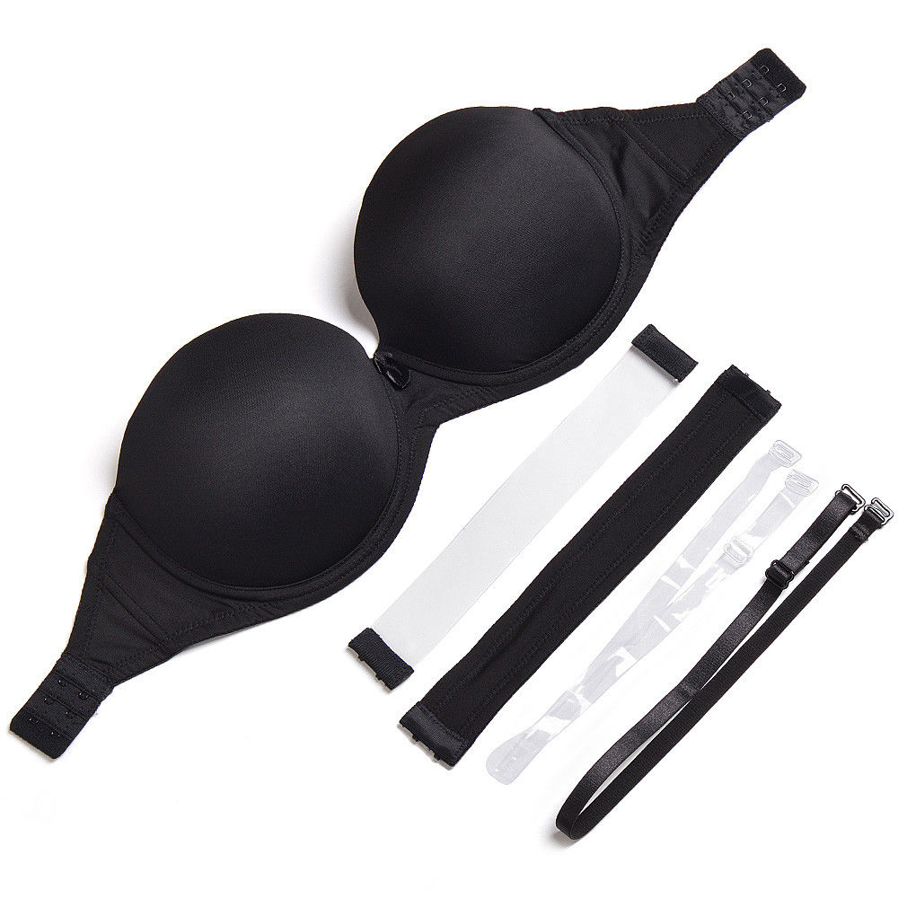 Nude Black White Invisible Cle - Convertible Bra Multiway recension och pris